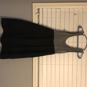 Xs mossimo long black tank dress